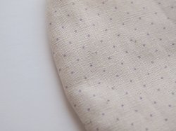 画像5: 立体布マスク　紫ミジンコドット☆インナーマスクにも